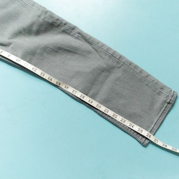 Levi's Gray Wedgie Straight Leg Classic High Waist Jeans Size 25 Button Fly - Picture 7 of 8